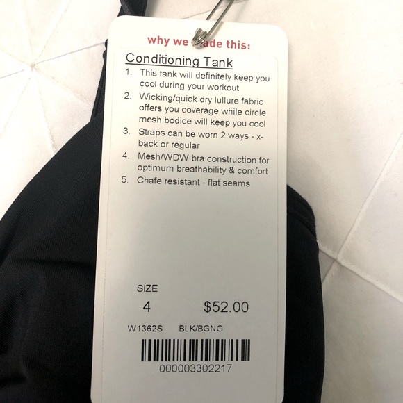 Lululemon Conditioning Tank - Picture 4 of 4